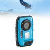 Diving Camera 1080P 48MP Anti Shake 5m Water Proof Underwater Camera with 2.4 Inch Color Screen 32G Memory Card Autofocus 630mAh Face Recognition