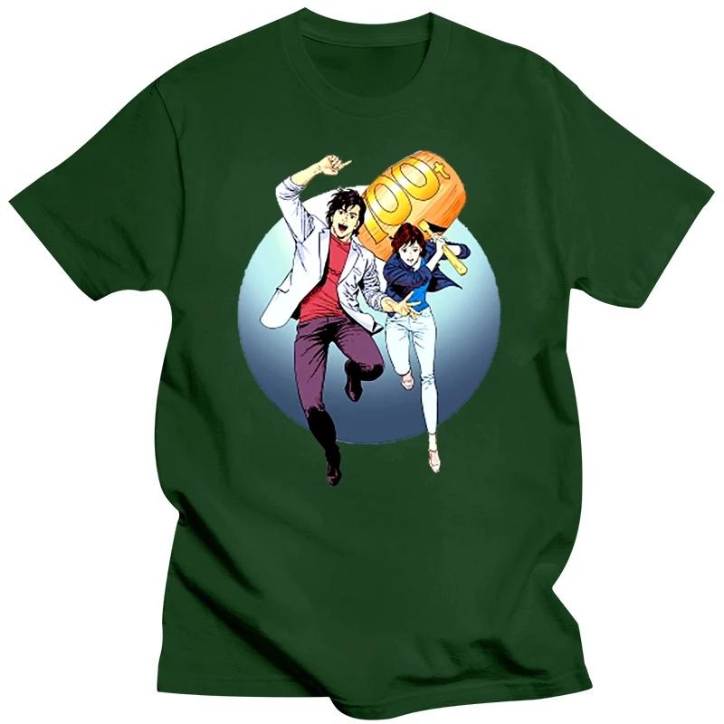 Anime Manga Funny Novelty Casual T-shirt Pop Style Skate Unisex Men Men Top Tee Ryo Saeba Is A Lascivious City Hunter T Shirt