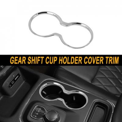 Voorste Bekerhouder Deksel Trim Voor Jeep Grand Cherokee 11-21 Chroom