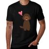Love Chocolate Labradoodle Tshirt Dry Fit Running Short Sleeve Top