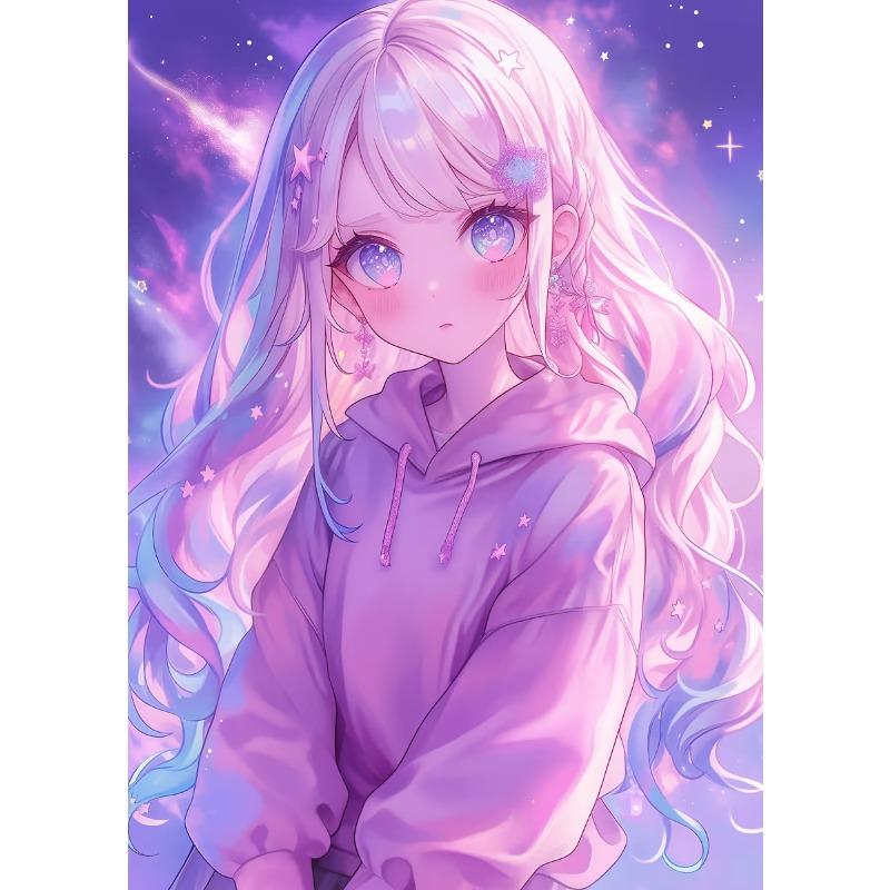 Sexy And Cute Sweet Cat Young Girl Anime Portrait Art Poster Canvas Printing Living Room Bedroom Home Wall Decoration Painting