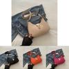 Fashionable Pu Material Crescent Handbag For Women With Stylish Street Vibe
