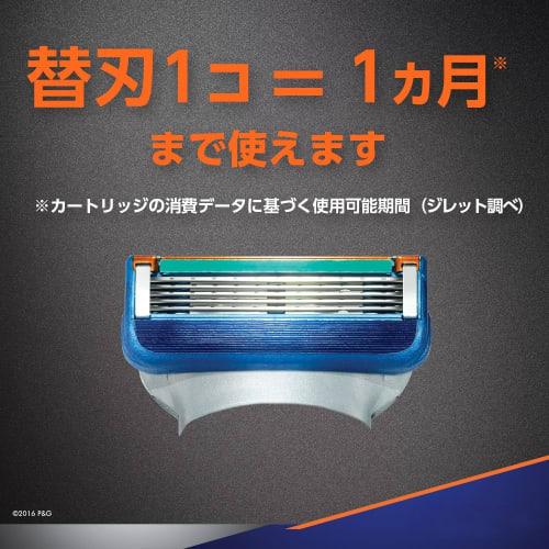 Gillette Fusion 5+1 Manual Shaving Replacement Blades Single Item 4 Pieces