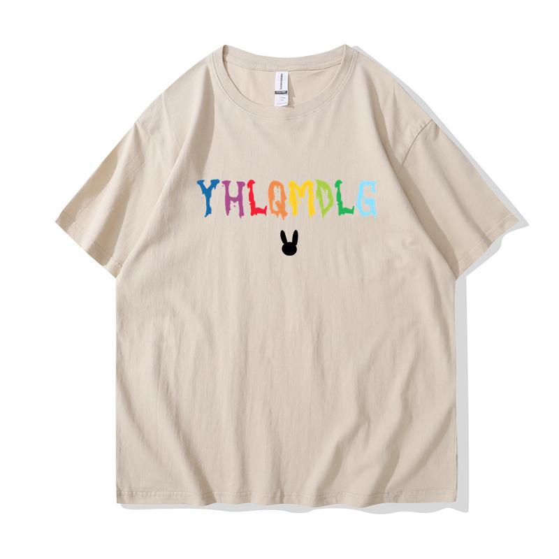 Rapper Bad Bunny Basis Classic Men Women T Shirt Cool Harajuku Tshirts Streetwear Summer 90s Female T-shirt Top Tee Clothes