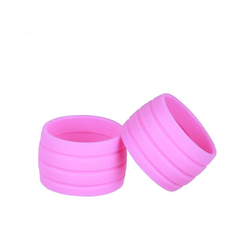 2pcs Silicone Anti-skip Bicycle Handlebar Tape Plug Fixed Ring Road Bike Shift Handle Protection Cover Non-Slip Cycling Accessor