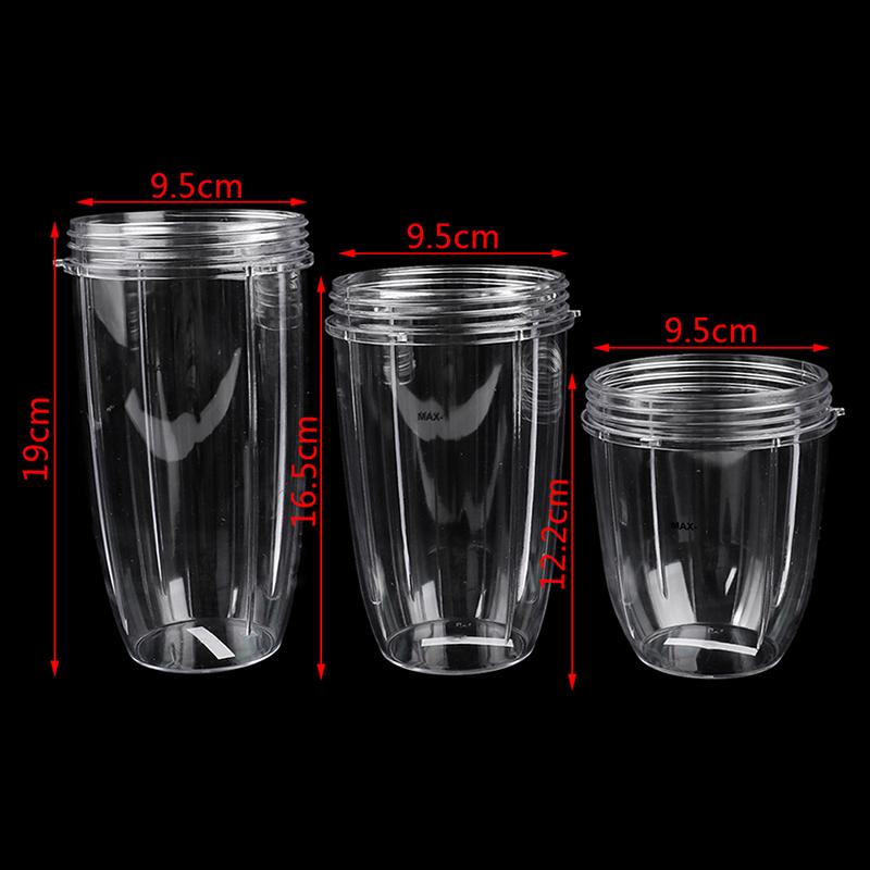 1PC Tranesparent Juicer Cup Mug Clear Replacement For NutriBullet Nutri Bullet Juicer 18/24/32OZ Drop Ship No28