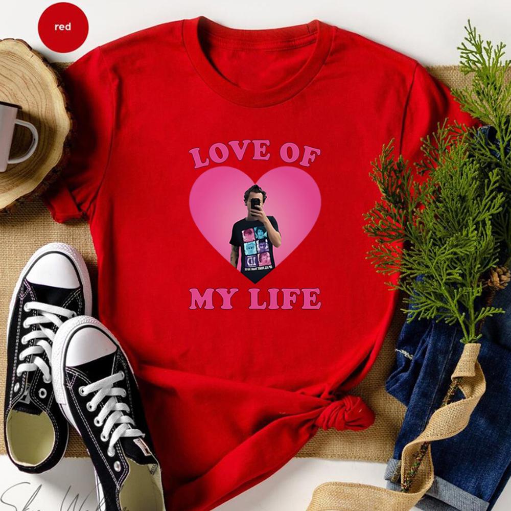 Love of My Life HS Graphic Tee TPWK Pleasing Tshirt Love On Tour Shirt HS Selfie Y2k 90s Harajuku Tshirt Cute As It Was Tshirt