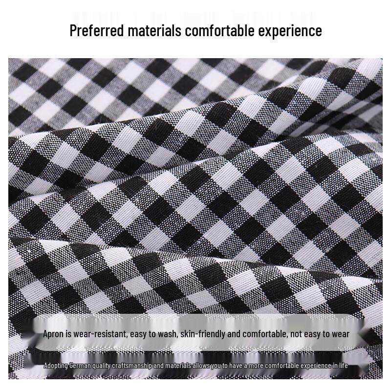 Lijiuhong Unisex Long-Sleeved Kitchen & Work Apron
