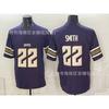 2026 Vikings Fotbalový dres 22 18 Krátký rukáv Vyšívaný Tým Sportovní košile