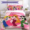 Warner Bros. Works (20) Customize Your Name Bedding Set Breathable Duvet Cover with Pillowcases Home Decoration Birthday Gift