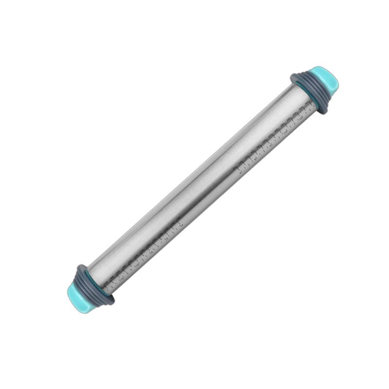 Adjustable Non-stick Stainless Steel Rolling Pin for Baking