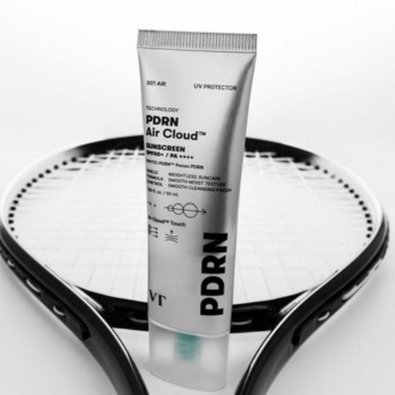 VT Cosmetics PDRN Air Cloud Sunscreen SPF50+ PA++++ 50ml × 2 | Lightweight Daily Sunscreen