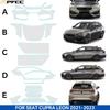 For Seat Cupra Leon 2021-2023 TPU Paint Protection Film Pre-cut PPF Car Body Anti-scratch Resistant Clear Bra Car Accessories
