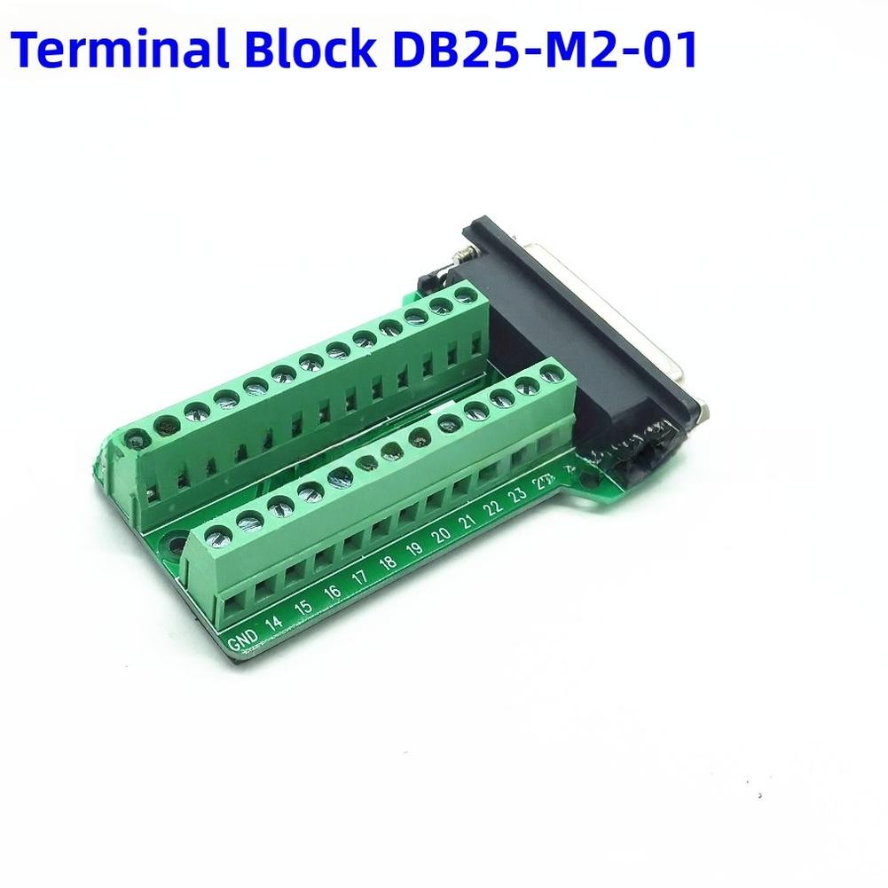 DB25 Buchse zu Klemmenblock Adapter 25-Pin Signalstecker Mit Isoliertem Sockel Für Sichere Elektrische Verbindung