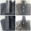 Prada Handbag Tote Shoulder Bag Tessuto Nylon Single Semi Shoulder Plastic Handle Arm Black