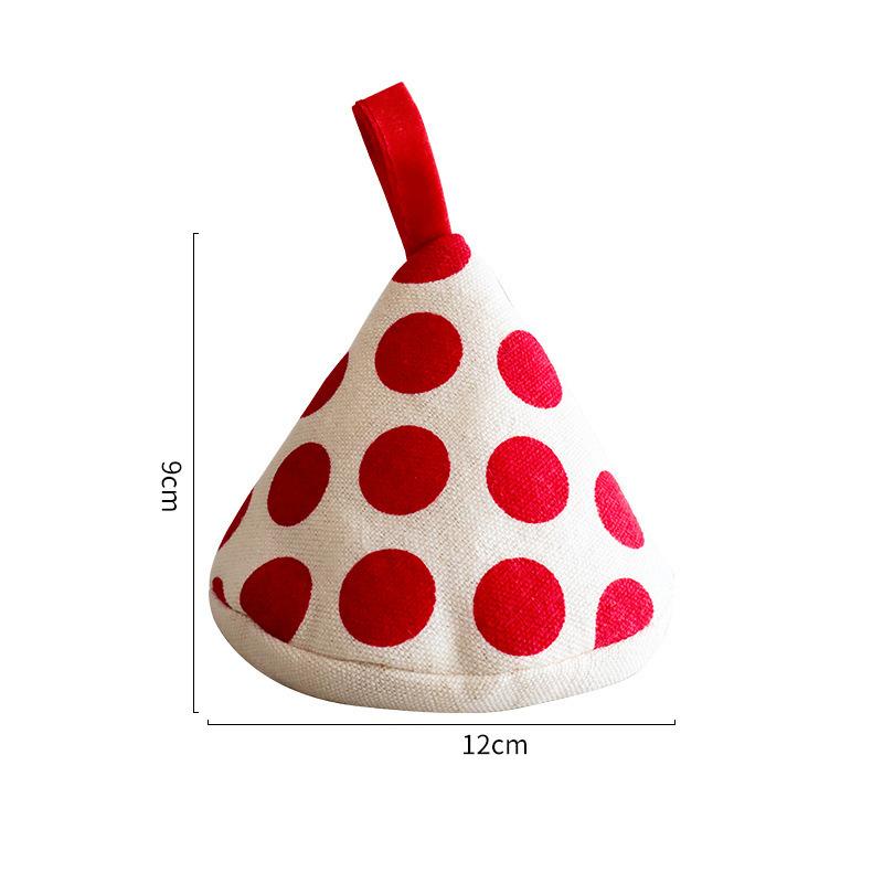 Cute Pot Lid Handle Anti-Scalding Pot Cover Hat Cotton Heat Insulation Non-Slip Glove For Oven Pot Handle Kitchen Supplies Quality