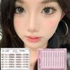 Soft Cluster False Lashes Curled Comic Eye Fake Eyelashes Individual Fake Eyelashes Daily