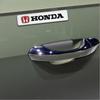Car Hot 2025 3D Meta Car Sticker Auto Door Shield Emblem Car Body Badge Sticker For Honda Civic FIT Odyssey City Concept S1 Veze