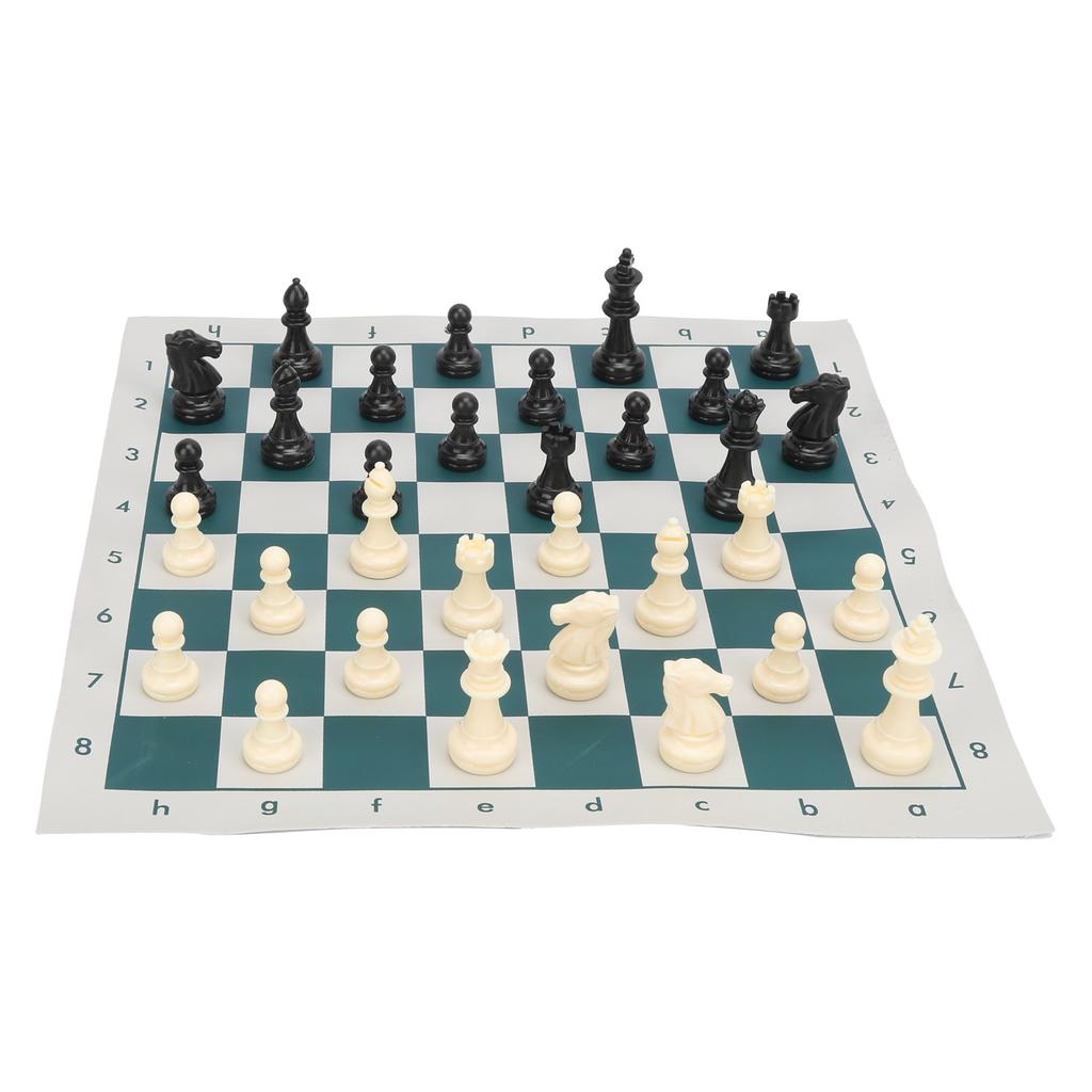 International Standard Chess Game Set Competition Large Plastic Chess Set with Chessboard