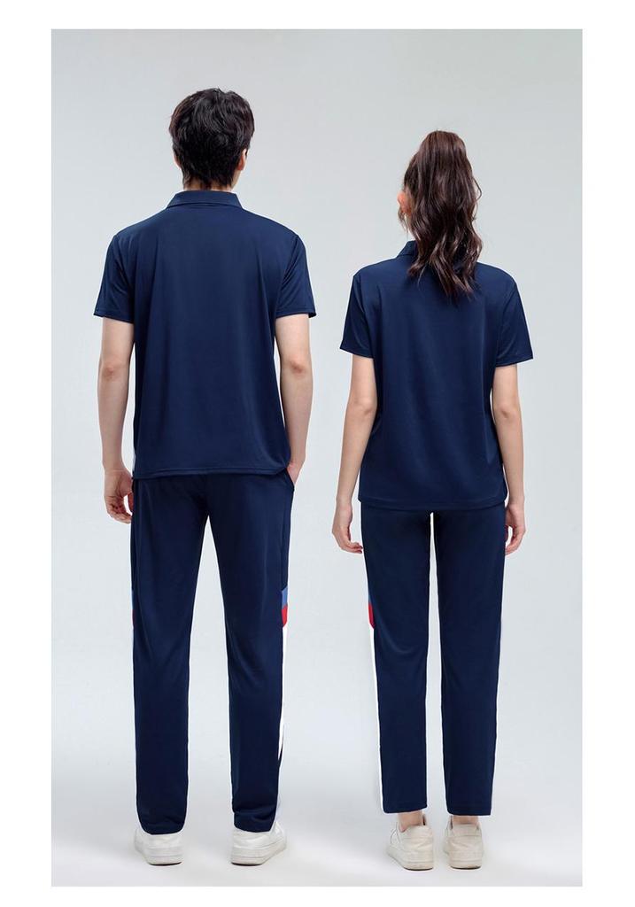 Unisex Summer Badminton Tops: Quick-Dry, Sweat-Wicking, Short-Sleeve Sportswear for Couples & Coaches