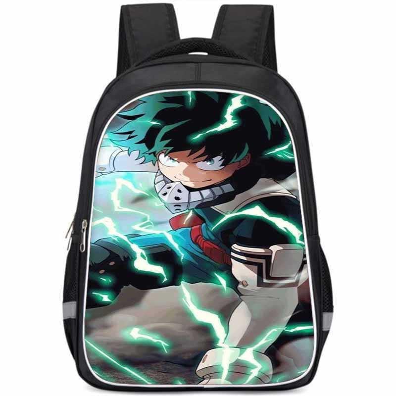 My Hero Academia Large Capacity Lightweight Oxford Fabric Backpack For Kids