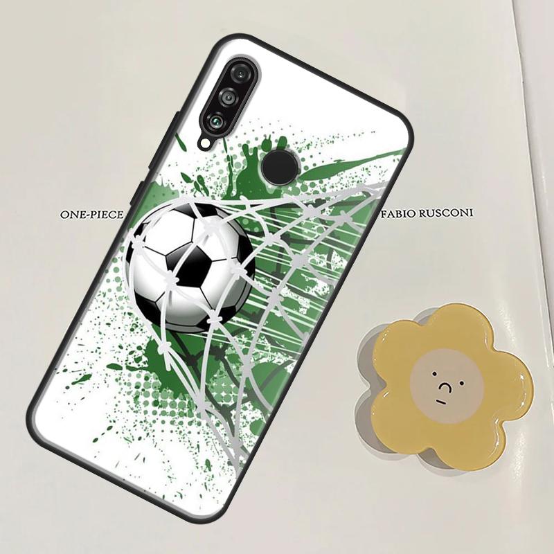 Football Soccer For Huawei Nova 11 9 10 SE Y60 Y70 Y90 Y61 Y91 Nova 3i 7i 8i 11i P20 P40 Lite P30 Pro Case