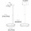 Adjustable Height Telescopic Phone Stand 360° Rotate Mobile Phone Bracket  Phone Accessories
