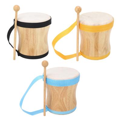Conga Drum Carrying Strap Design Hand Drum Sheepskin Top Compact Wear Resistant Wide Application Wood Roller for Performances