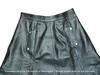 Skirt Soft Long Flare Skirt Black Stylish Hot Women's Genuine Lambskin Leather