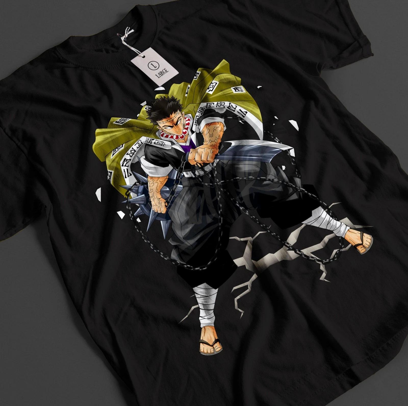 

Футболка Клинок, рассекающий демонов Гёмей Химеджима Футболка Танджиро Каменный Столп Футболка Музан Верх 2XL