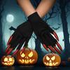 Halloween Funny Gloves Scary Monsters Masked Mittens Claw Gloves Cosplay Supply for Costume Parties