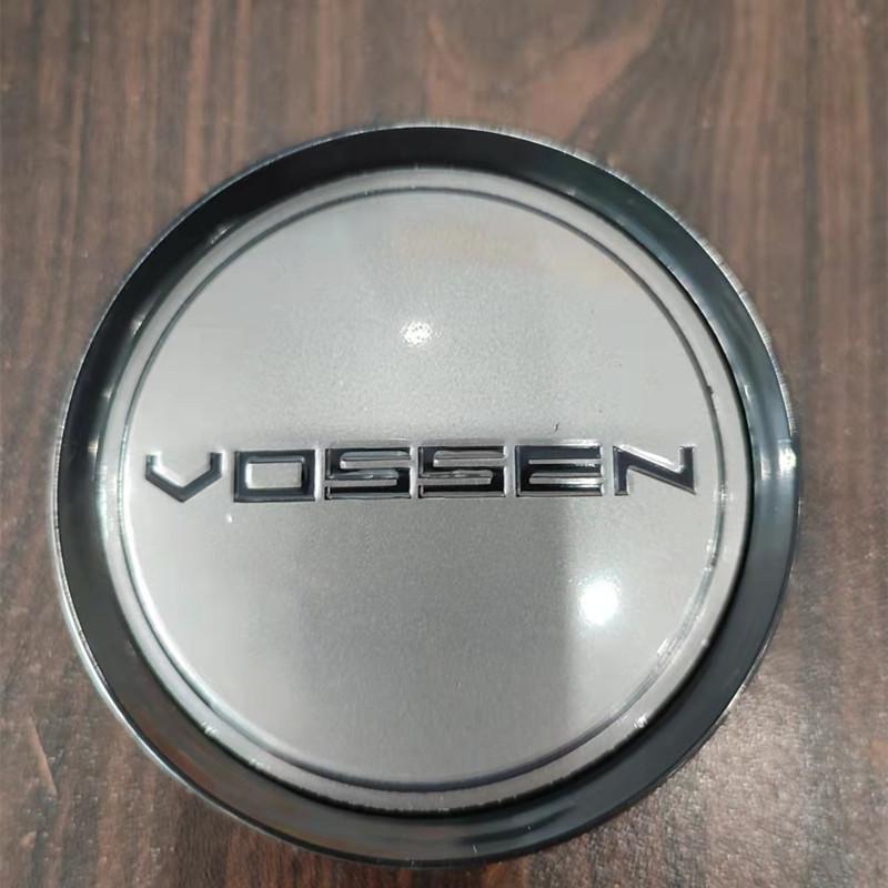 4pcs 75mm 70mm Vossen Wheel Center Hub Caps Hubcaps Car Rims Dust-proof Cover Badge