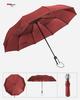 Men's XL 10-Rib Dual-Use Automatic Folding Umbrella for Sun & Rain