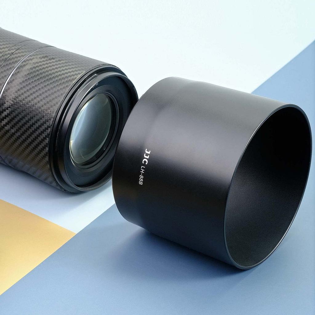 JJC Reversible Lens Hood for Canon RF 135mm L IS USM RF 600mm F11 IS STM Compatible with Canon EOS and Ra Cameras ET-88B F1.8 & Lenses, R5, R6, R, RP,