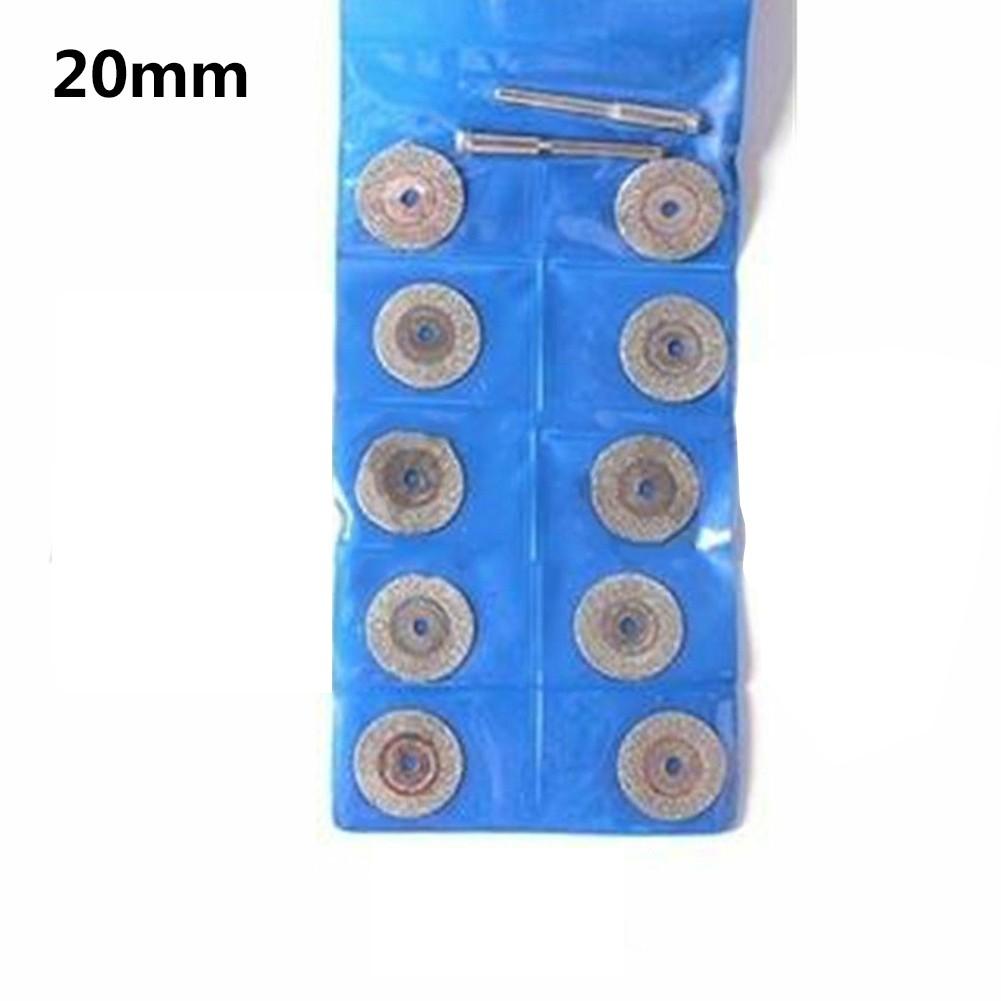 Diamond Cutting Discs +2 Mandrel Carpentry Rotary Wheel For wood plastics