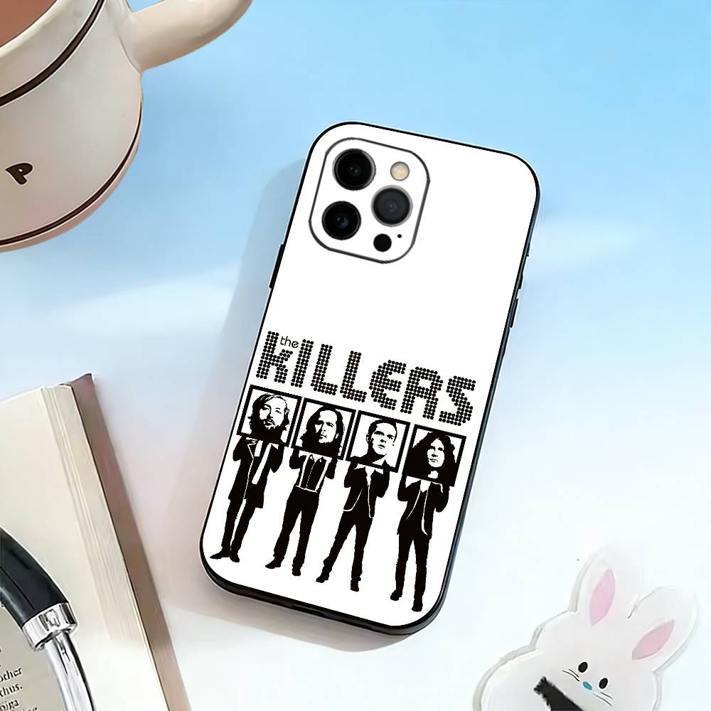 Band The k-Killers Phone Case Silicone Soft For IPhone 17 16 15 14 13 12 11 X XR Plus Pro Max Plus