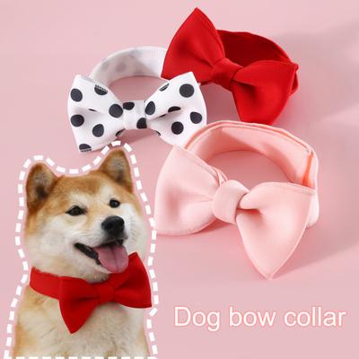 Měkký Pohodlný Elegantní Domácí Mazlíček Kočka Pes Mašle Šátek Potřeby pro Domácí Mazlíčky