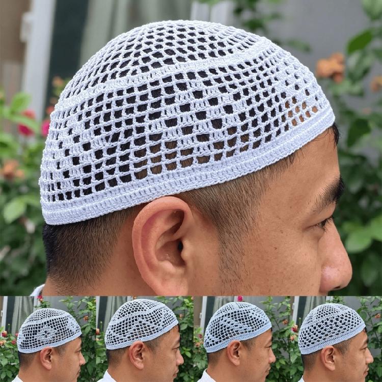 Premium Woven Jewish Skull Cover Practical Accessory for Religious Observances and Special Occasion