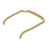 Curly Thick Hair Headband Invisible Hair Hoop Headband Hairstyle Fixing Tool for Cosmetic Daily Life Gold