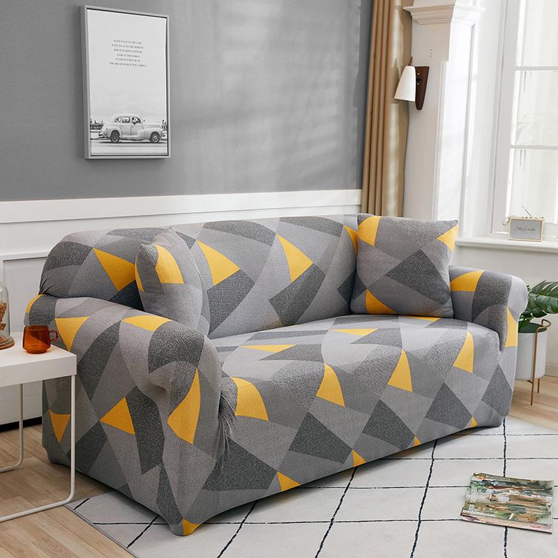 Printed Sofa Cover Stretch Couch Cover Sofa Slipcovers for Couches and Loveseats Washable  Furniture Protector for Pets Kids