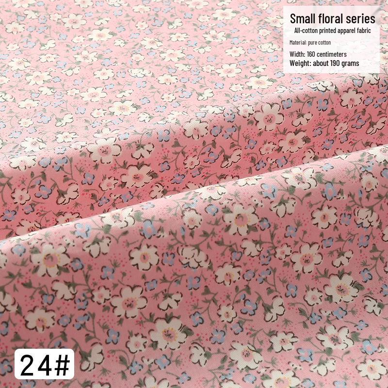 Strictly Selected Floral Print Cotton Twill Fabric for Baby Dress & Kids' Bedding