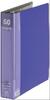 King Jim Clear Large Capacity 30 A4 File, Interchangeable, Pockets, Holes, Portrait, Blue, 3139-3-B