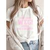 White T Shirt With Pink Text Aus Dem Weg Heike Im Einsatz Casual Wear For Women