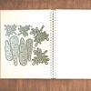 DIY Scrapbooking Stencils Templates Metal Cute Carrot Embossing Cutting Dies Cards Making Supplies for Craft Decoration
