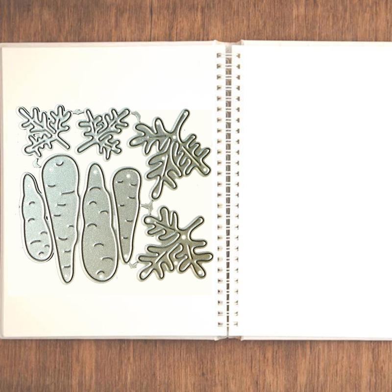 DIY Scrapbooking Stencils Templates Metal Cute Carrot Embossing Cutting Dies Cards Making Supplies for Craft Decoration