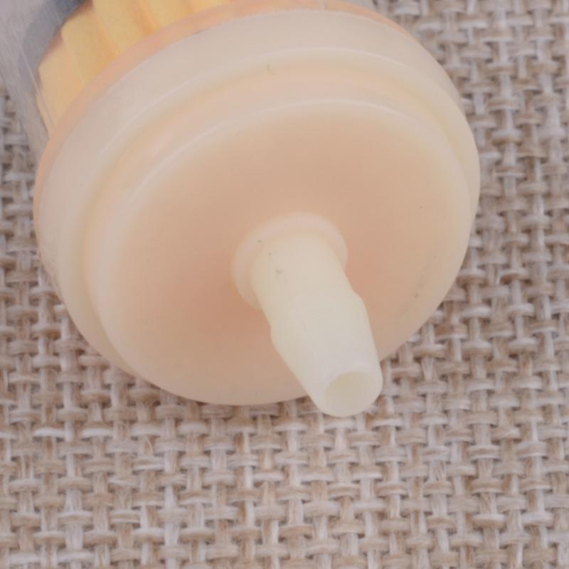 10Pcs Motorcycle Inline Gas Fuel Filter 1/4" 6-7mm Fit For Honda
