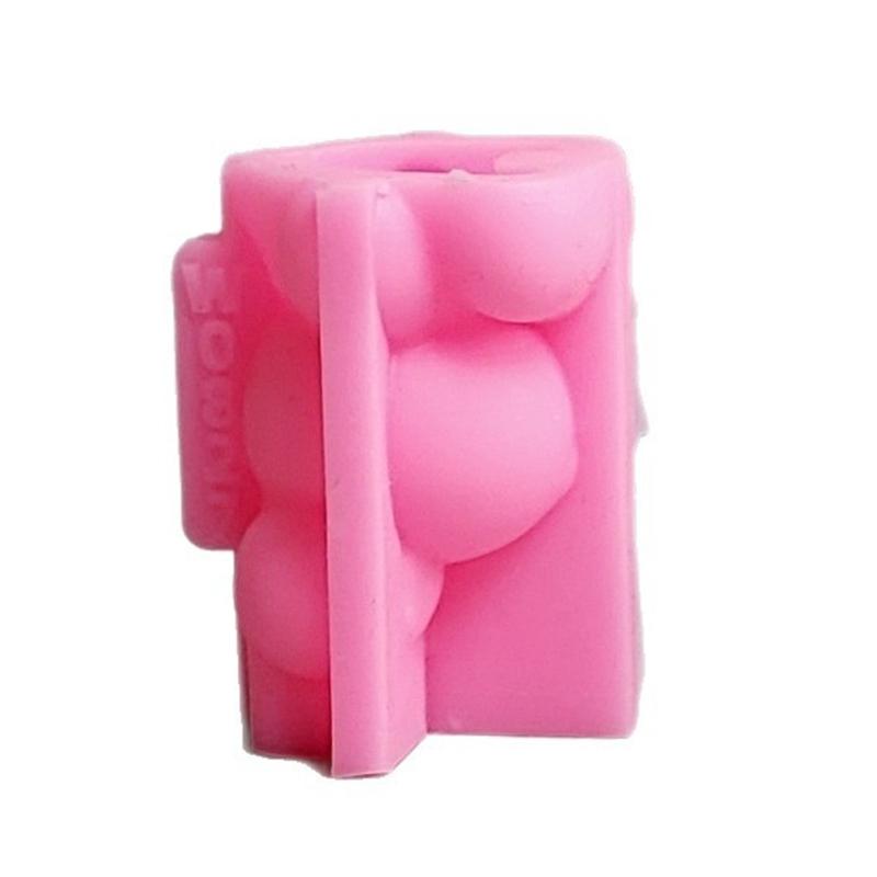 Kerzenform,Tier-Silikonform für die Kerzenherstellung Schmelzender Bär Kerzenform für handgemachte Seife,Aromatherapie-Kerze