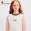 Hush Puppies Girls' Raglan Sleeve Base Layer T-Shirt