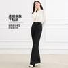 [Straight leg pants] Simple and versatile pants, high waist slimming women's casual pants