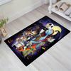 1pc The Nightmare Before Christmas Pattern Area Rug Soft Flannel Floor Mat for Living Room,Office,Bedroom and Carpet,Sofa Coffee Table Floor Mat